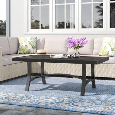 Elliot creek outdoor online dining table